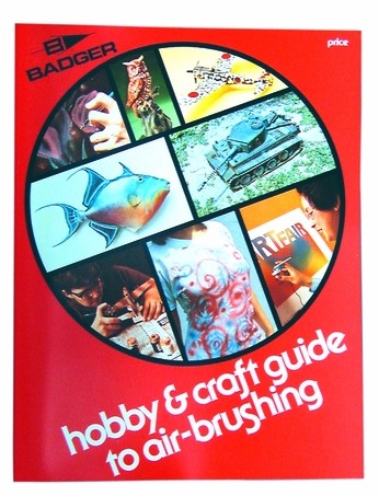 Badger 500 Hobby & Craft Guide to Airbrushing Book