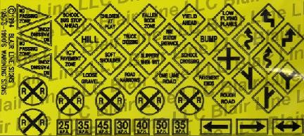 Blair Line 6 N Warning Signs #2