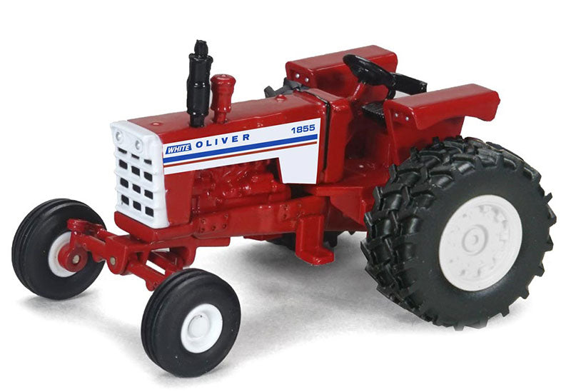Spec-Cast CUST-2007 1/64 Scale Oliver White 1855 2WD Tractor