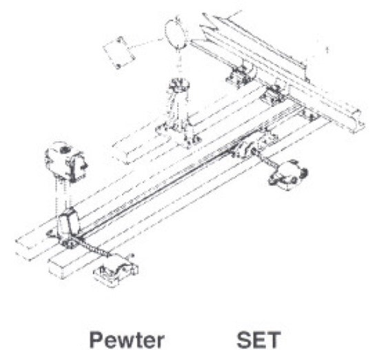 Details West 917 HO Switch Stand w/Interlock Set