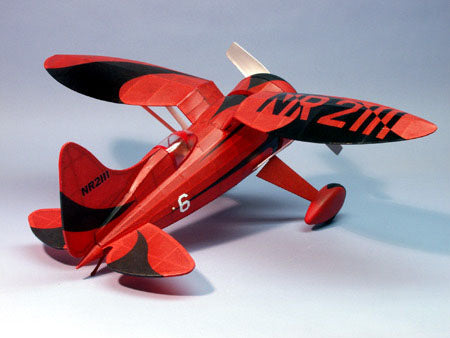 Dumas Products 405 24" Wingspan Hall's Bulldog Racer Rubber Pwd Aircraft Laser Cut Kit