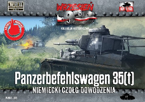 First to Fight 39 1/72 WWII Panzerbefehlswagen 35(t) German Tank