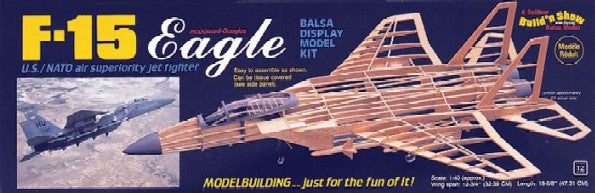 Guillows 1401 1/40 F15 Eagle Kit