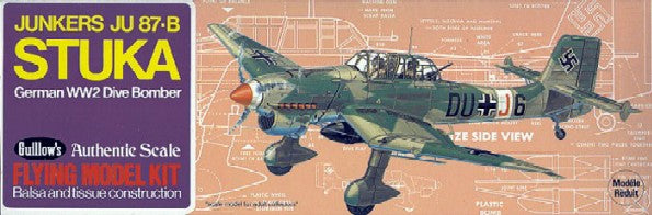 Guillows 508 16-1/2" Wingspan Ju87B Stuka Kit