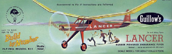 Guillows 604 24" Wingspan Lancer Kit