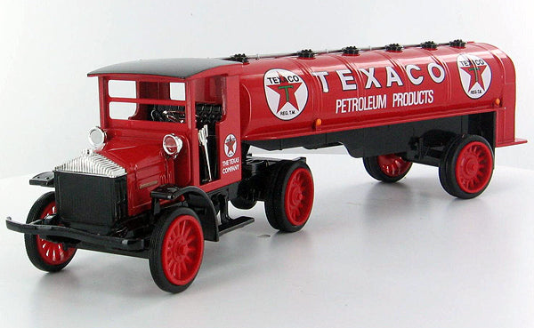 Ertl H817 1/30 Scale Texaco #16 1999 1920 Pierce-arrow Semi-truck Tanker Trailer
