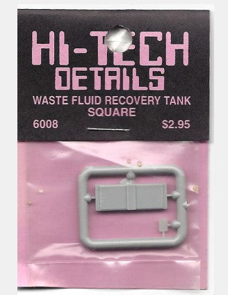 Hi-Tech Details 6008 HO Diesel EMD Square Waste Fluid Recovery Tank (D)