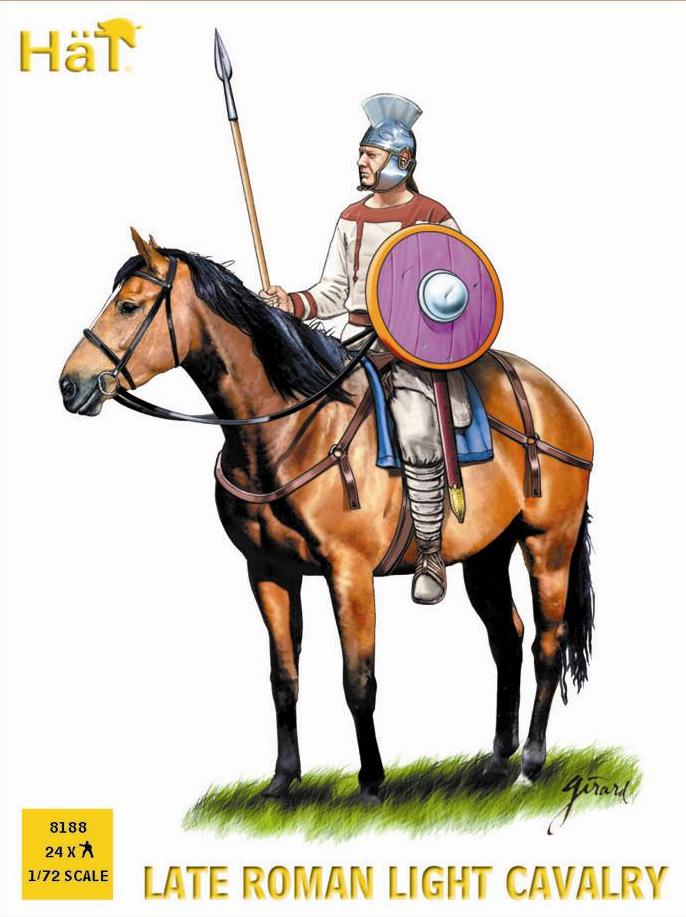 Hat Industries 8188 1/72 Late Roman Light Cavalry (24 Mtd)