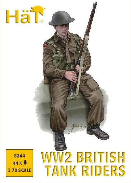 Hat Industries 8264 1/72 WWII British Tank Riders (44)