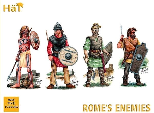Hat Industries 8266 1/72 Rome's Enemies (72)
