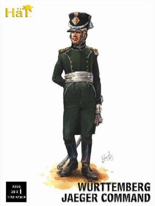 Hat Industries 9316 1/32 Napoleonic Wurttemberg Jaeger Command (18)