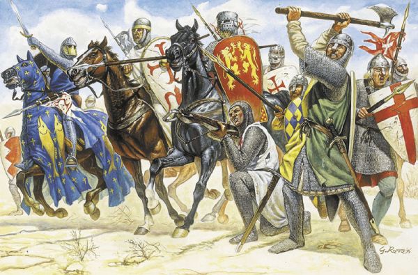 Italeri 6009 1/72 XI Century: Crusaders (34)