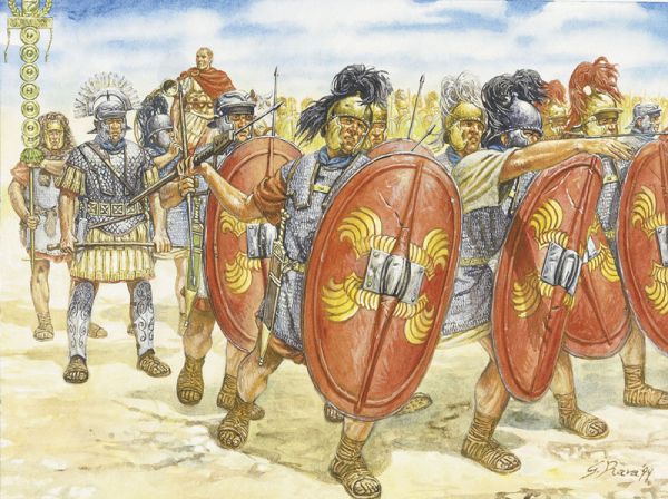 Italeri 6021 1/72 I-II Century BC: Roman Infantry (35)