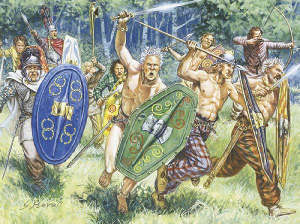 Italeri 6022 1/72 Gaul Warriors (40)