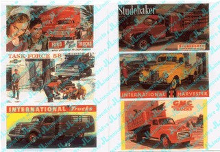 JL Innovative 375 HO 1940-50's Vintage Truck Billboard Signs (6)