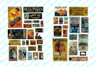 JL Innovative 385 HO 1890-20's Turn of the Century Posters/Signs #2 (40)