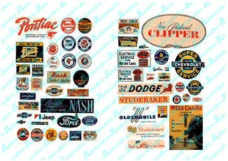 JL Innovative 404 HO 1940-50's Vintage Automotive Posters/Signs (57)