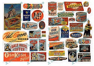 JL Innovative 426 HO 1940's-1950's Vintage Food/Household Signs (37)