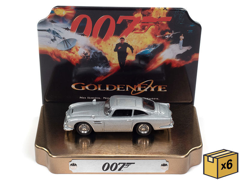 Johnny Lightning JLSP306-CASE 1/64 Scale James Bond - Golden Eye