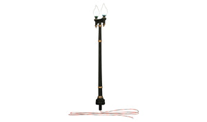 Woodland Scenics 5640 N Scale Double Lamp Post - Just Plug(TM) -- pkg(3)