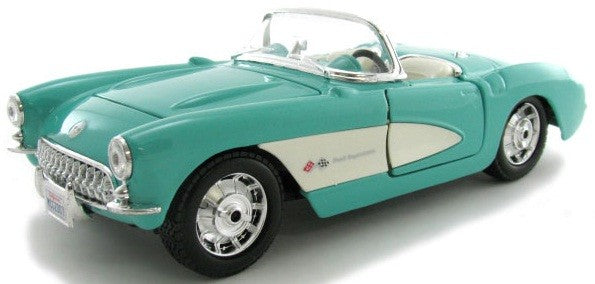 Maisto 31275TUR 1/24 1957 Corvette Convertible (Turquoise)