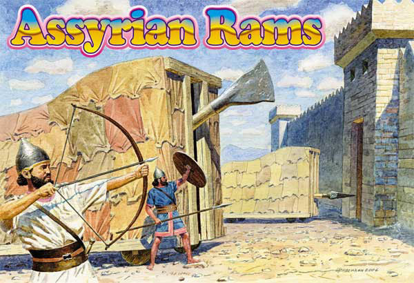 Orion Figures 72022 1/72 Assyrian Rams (2)