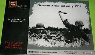Pegasus Hobbies 7499 1/76 German Infantry 1939 (42)