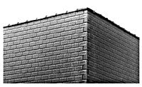 Pikestuff 1008 HO Cap Tiles for Brick & Concrete Block Walls