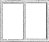 Pikestuff 2101 HO 2-Vertical Pane Sliding Windows (3)