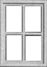 Pikestuff 2103 HO 4-Pane Window (3)