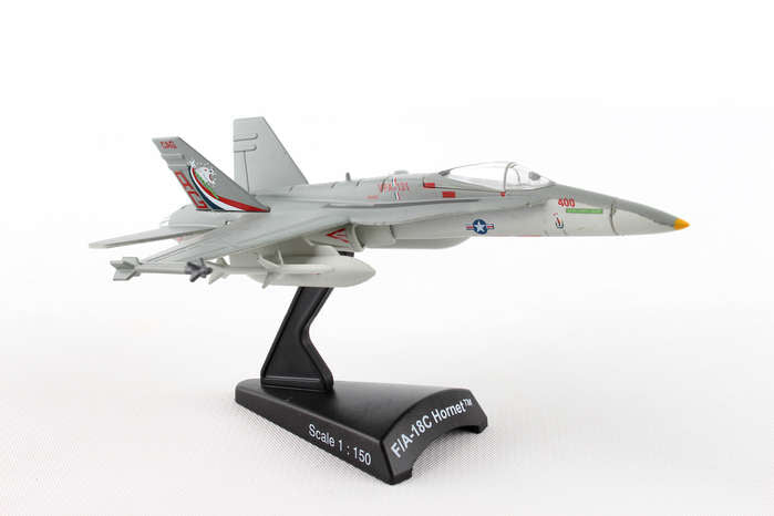 Daron PS5338-3 1/150 Scale McDonnell Douglas F/A-18C Hornet VFA-131 Wildcats Postage Stamp