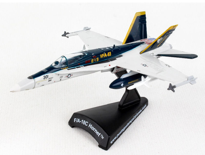 Daron PS5338-4 1/150 Scale McDonnell Douglas F/A-18C Hornet VFA-83 Rampagers Postage Stamp