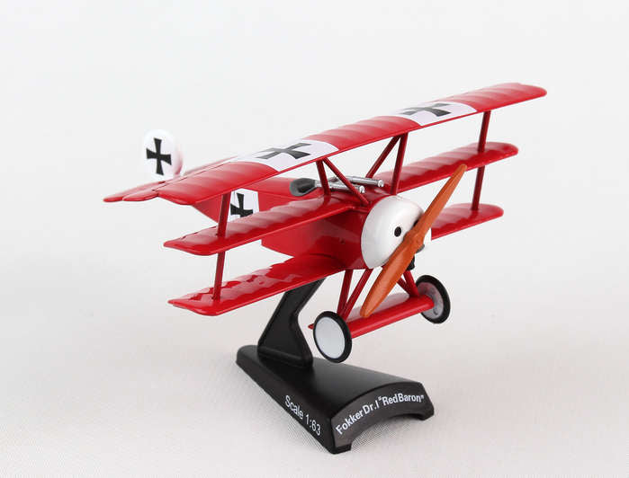 Daron PS5349 1/63 Scale Fokker DR. 1 - Red Baron Postage Stamp