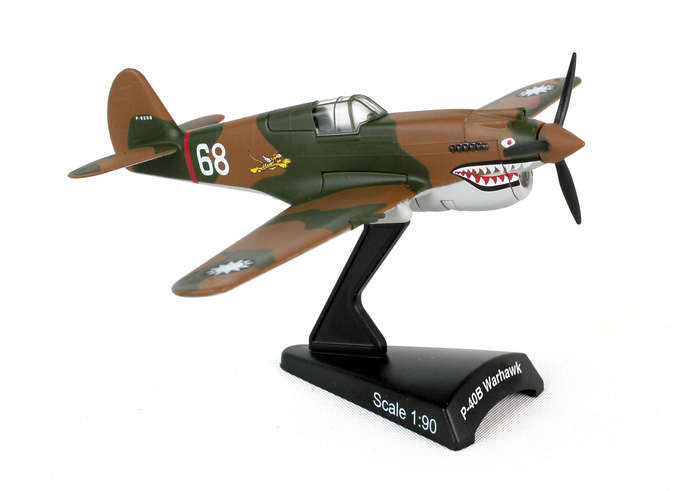 Daron PS5354-1 1/90 Scale Curtiss P-40B Warhawk - Flying Tigers Hell's Angels