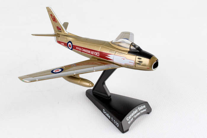 Daron PS5361-4 1/110 Scale North American Canadair Sabre RCAF Golden Hawks Postage