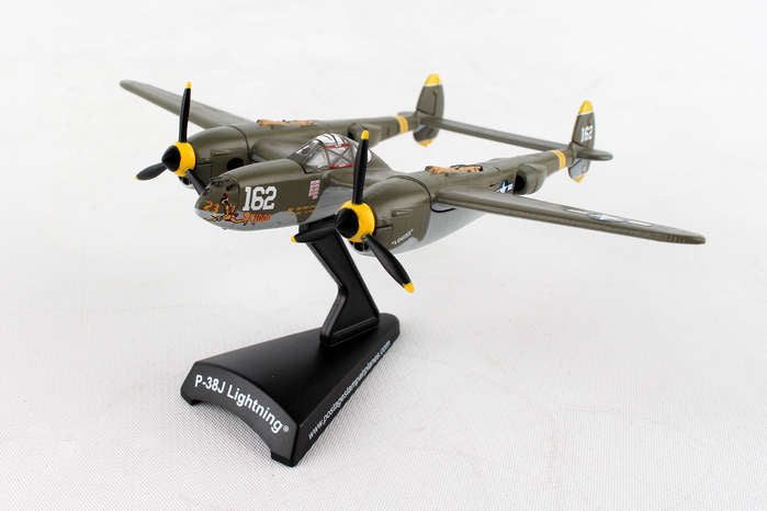 Daron PS5362-4 1/115 Scale Lockheed P-38J Lightning 23 Skidoo Postage Stamp Collection