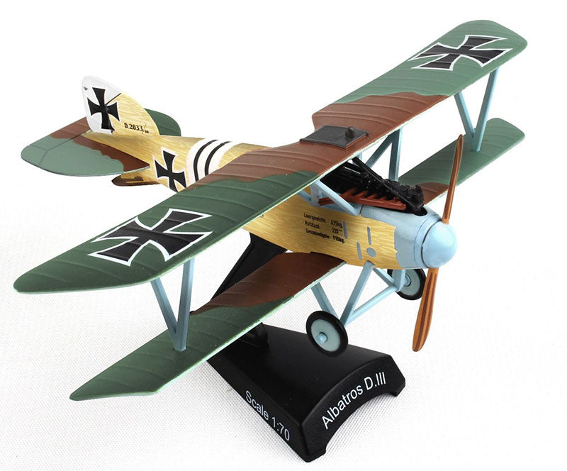 Daron PS5405-1 1/70 Scale Albatros D III Postage Stamp Collection Comes