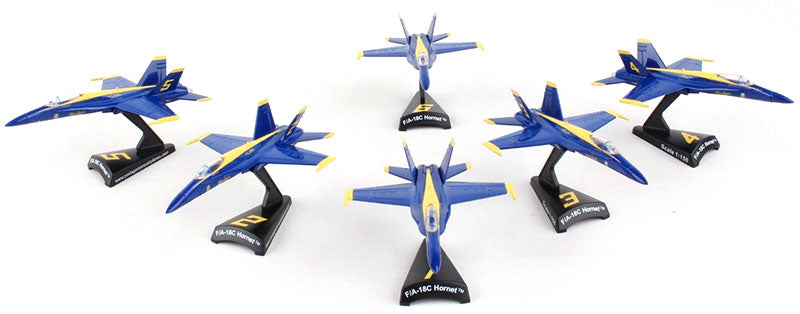 Daron PSBA001 1/150 Scale F/A-18C Blue Angel 6 piece Gift Set Postage