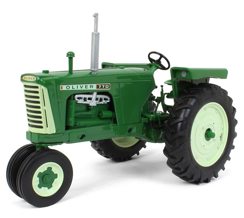 Spec-Cast SCT-798 1/16 Scale Oliver 770 Narrow-Front Gas Tractor Features: Hitch works