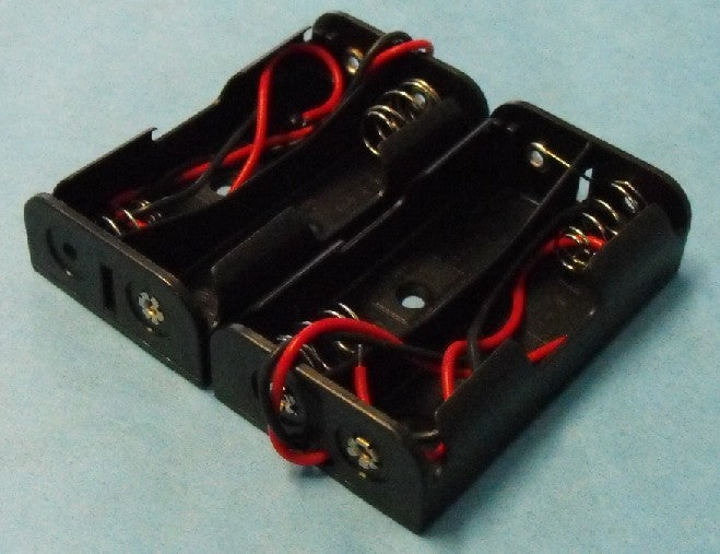 Stevens Motors 5415 Battery Box 2-Pack each for 2 AA Batteries (wired)