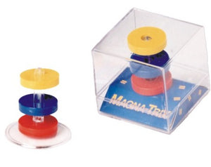 Tedco 15 Magna-Trix: Colorful Ring Magnets which Float on Stand