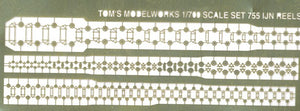 Toms Model Works 755 1/700 IJN Destroyers & Battleships Generic Reels (D)