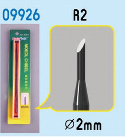Trumpeter 9926 Model Micro Chisel 2mm Round Tip