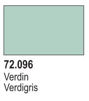 Vallejo 72096 18ml Bottle Verdigris Game Color (6/Bx)