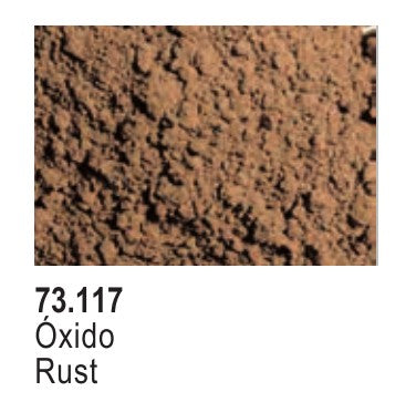 Vallejo 73117 30ml Bottle Rust Pigment Powder