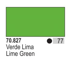 Vallejo 827 17ml Bottle Lime Green Model Color (6/Bx)