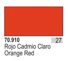 Vallejo 910 17ml Bottle Orange Red Model Color (6/Bx)