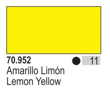 Vallejo 952 17ml Bottle Lemon Yellow Model Color (6/Bx)