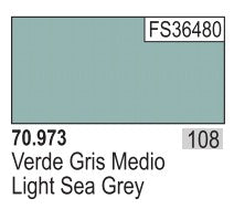 Vallejo 973 17ml Bottle Light Sea Grey Model Color (6/Bx)