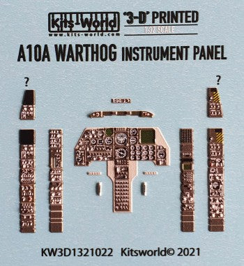 Warbird Decals 31321022 1/32 3D Color Instrument Panels A10A Thunderbolt II Warthog for TSM